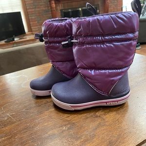 Toddler Crocs snow boots
